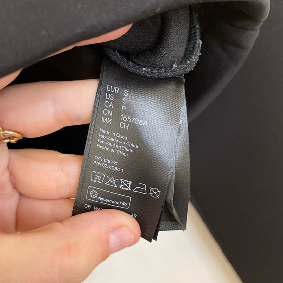 RARE ALEXANDER WANG X H&M||JUMPER SWEATSHIRT SCUBA 100% AUTHENTC S - Picture 6 of 10